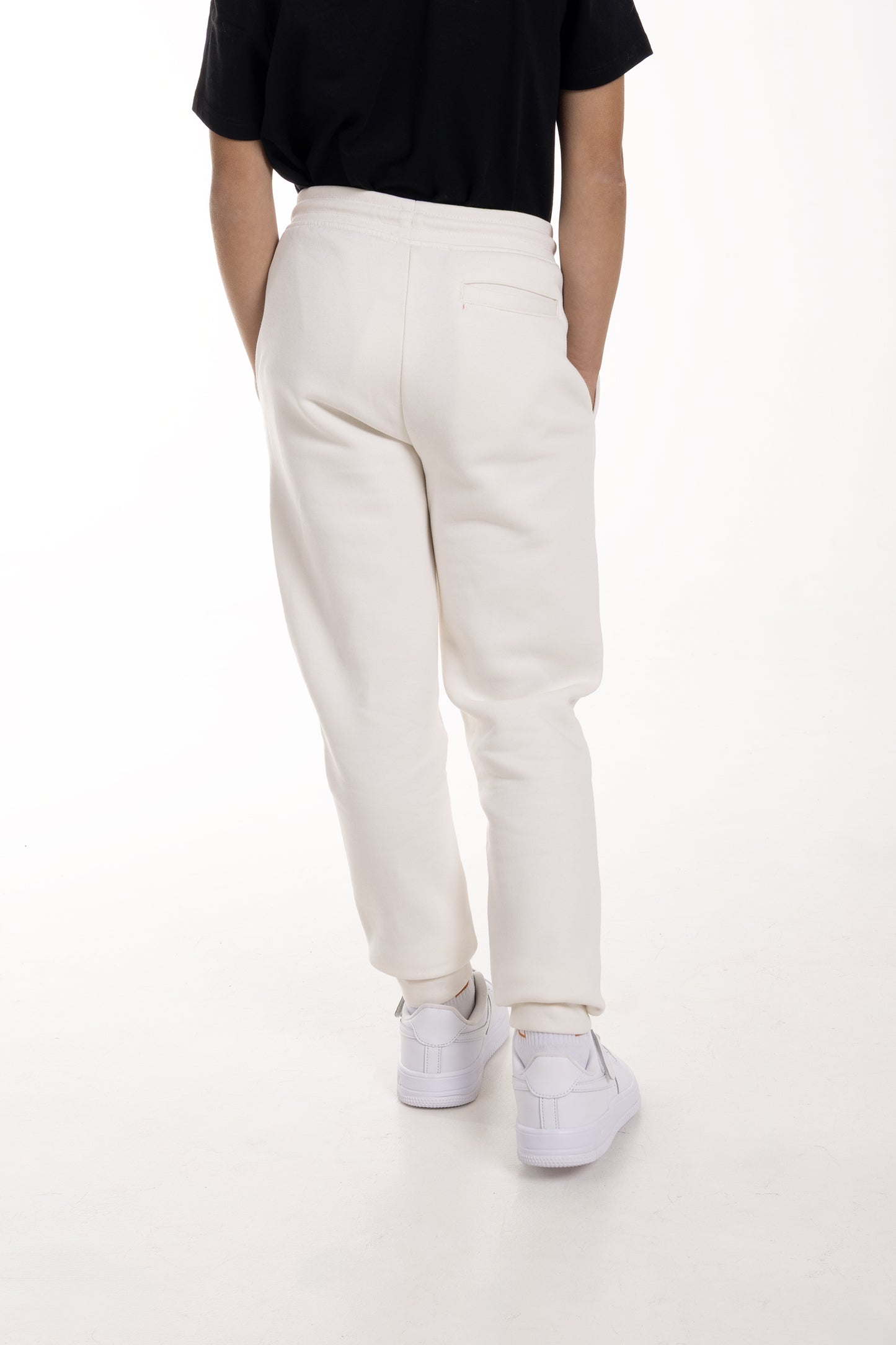 Kids' Black Sweatpants Dark Logo