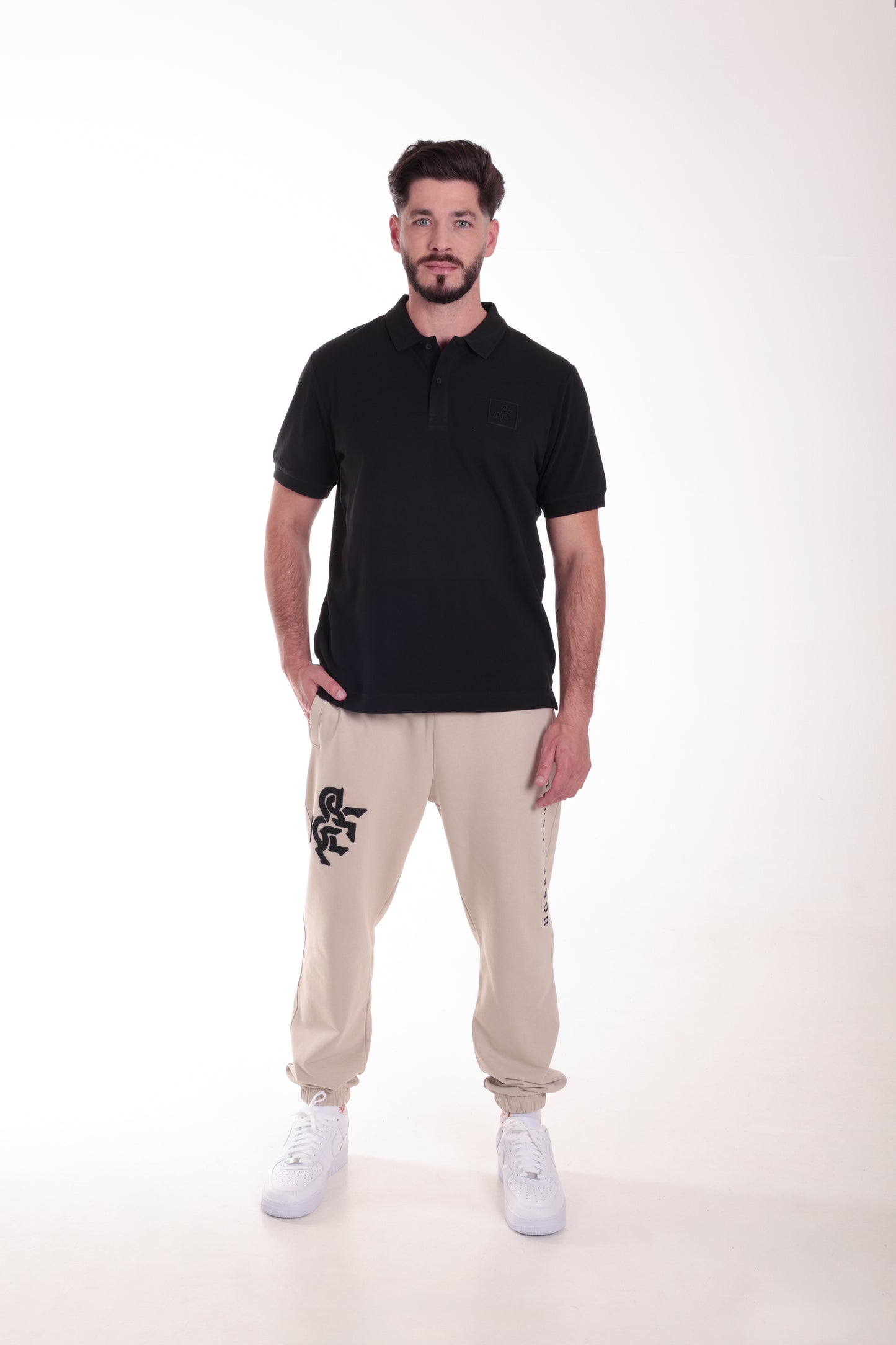 Men's Polo T-Shirt Black