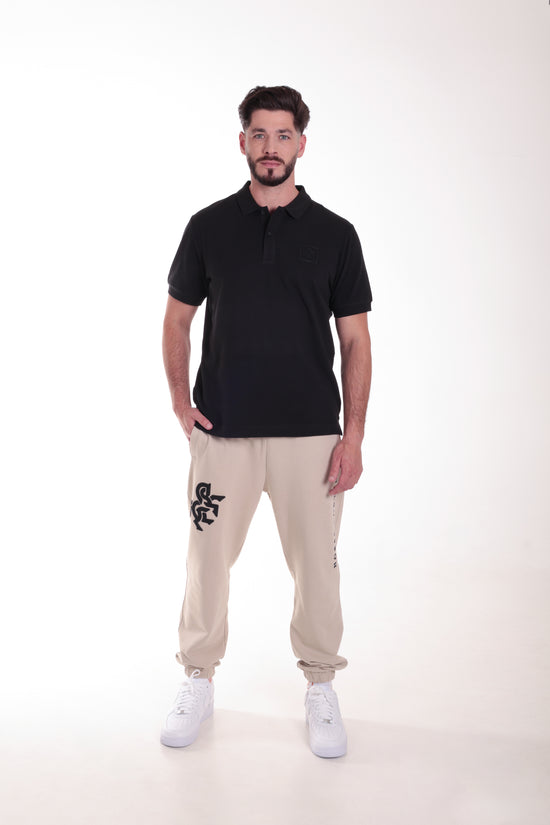 Men's Polo T-Shirt Black