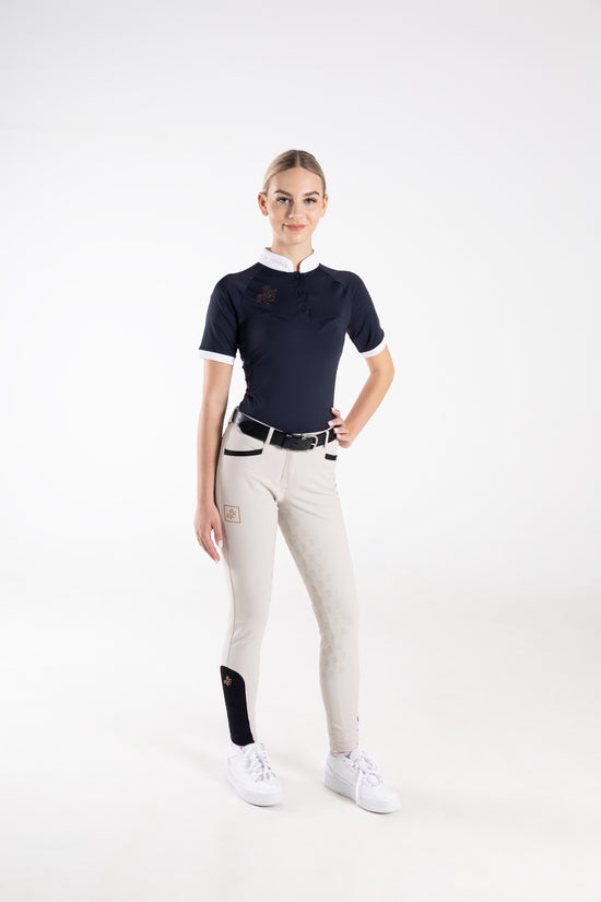 Women's Competition Full Grip Breeches Beige