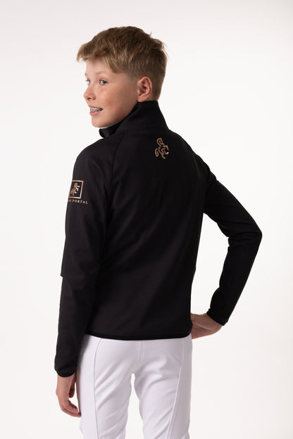 Kids' jacket with front quilting