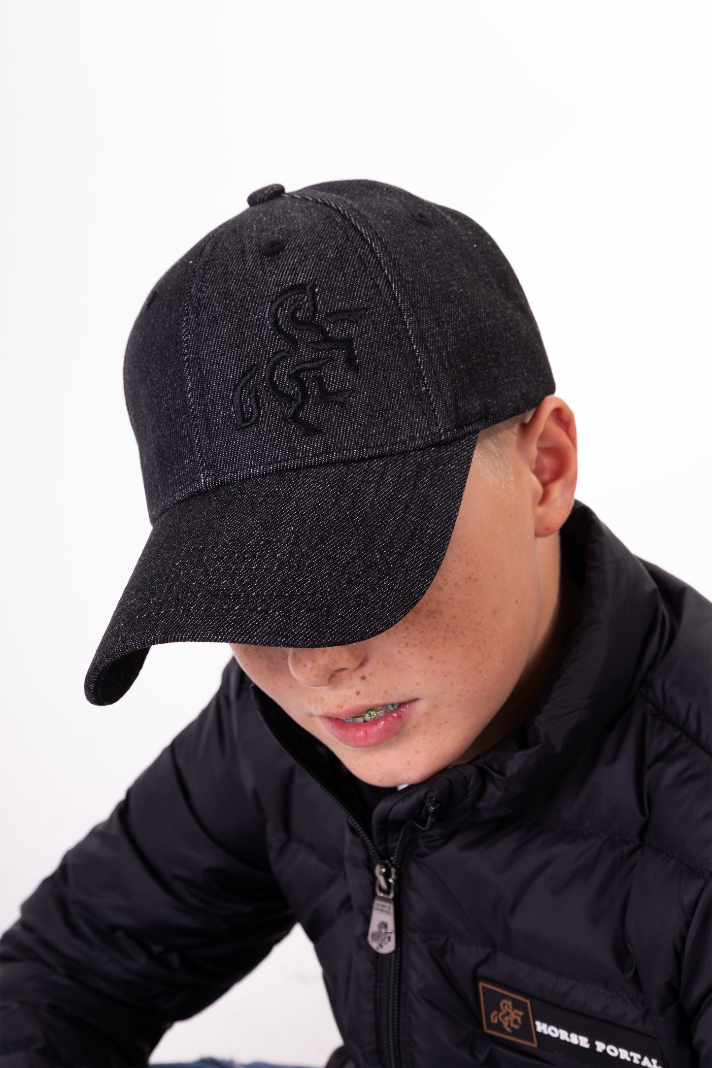 Baseball Cap Black Logo
