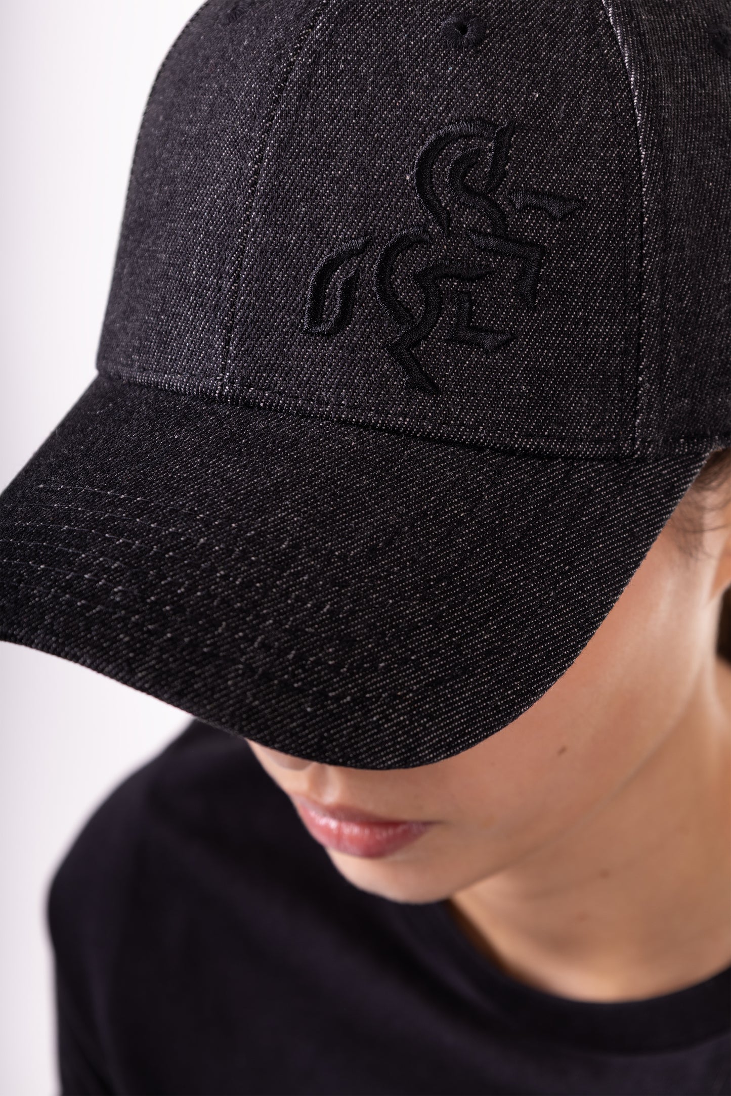 Baseball Cap Black Logo