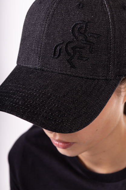 Baseball Cap Black Logo