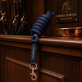 Leash Blue/Bronze Buckles