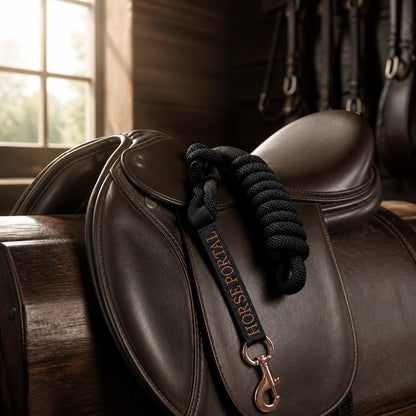 Leash Black/Bronze Buckles