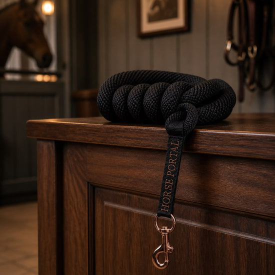 Leash Black/Bronze Buckles