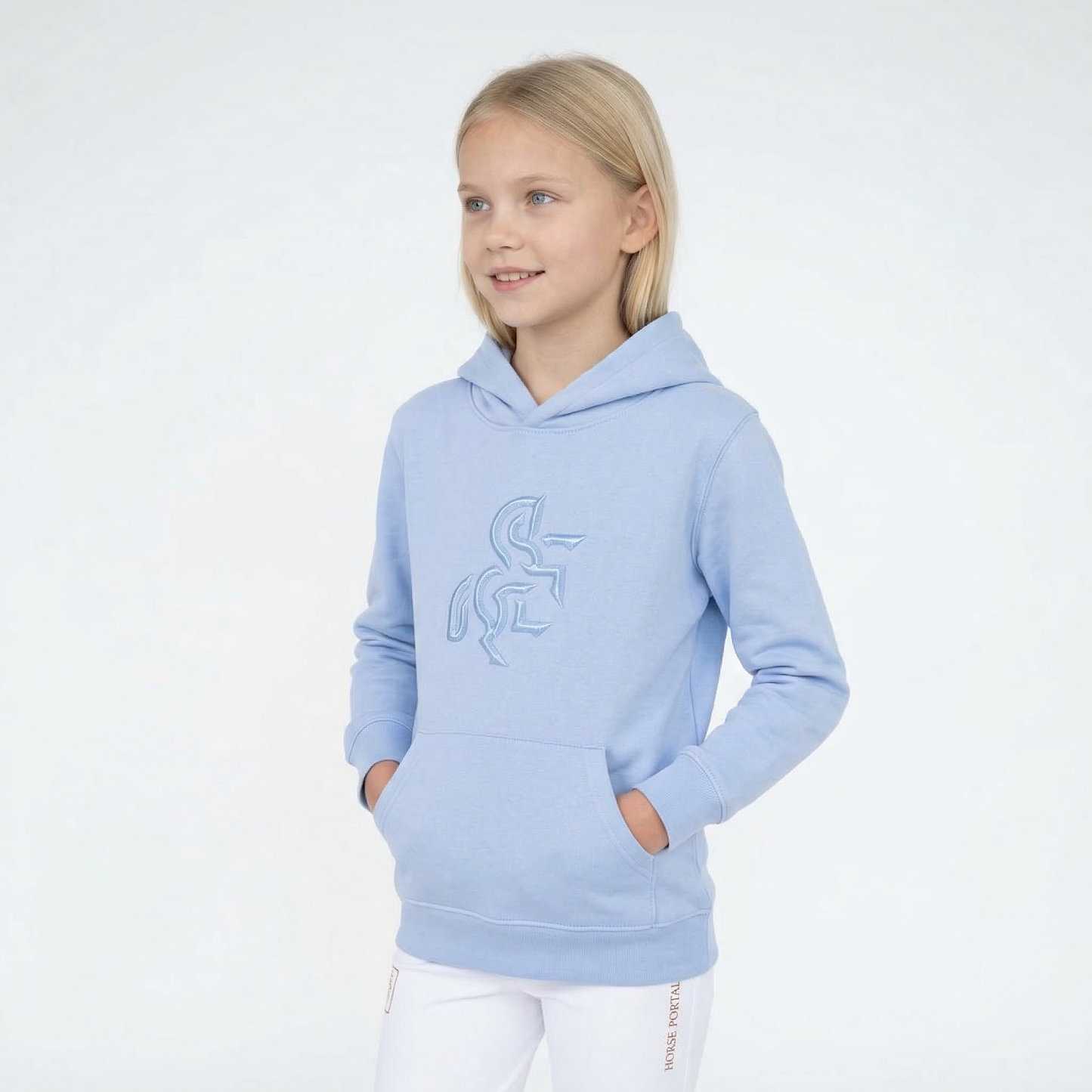 Girls' Blue Hoodie