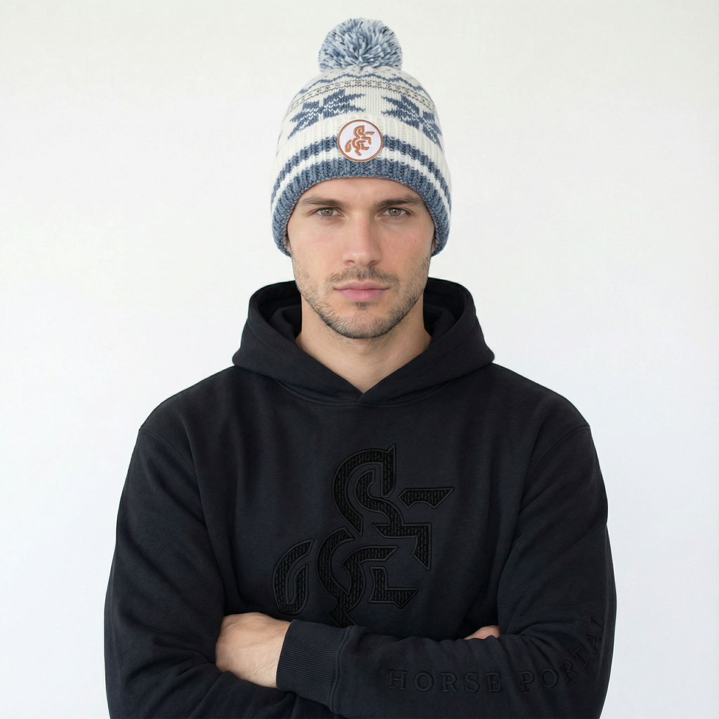 Unisex Beanie Nordic style Blue