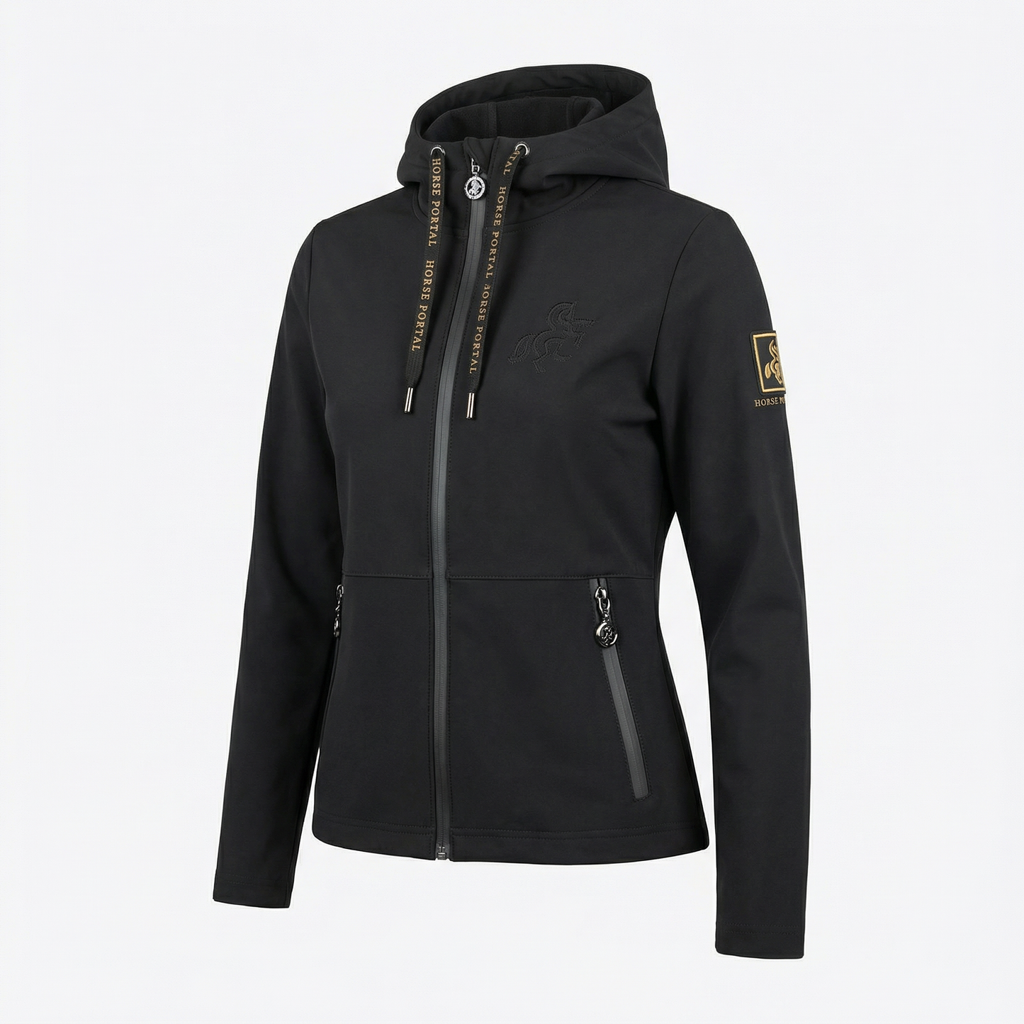 Women's jacket with Quilted Hoodie