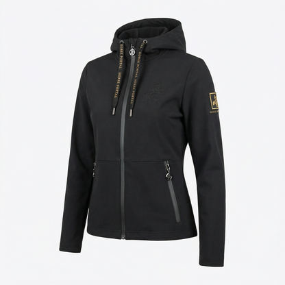 Women's jacket with Quilted Hoodie