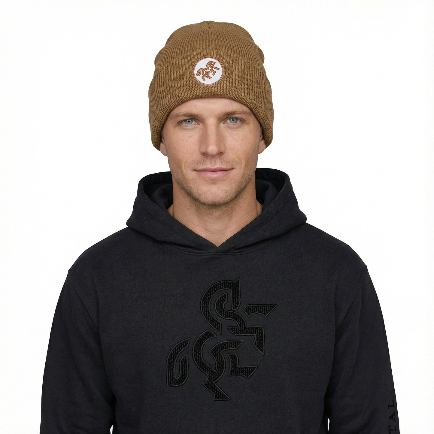 Men's Beanie Beige