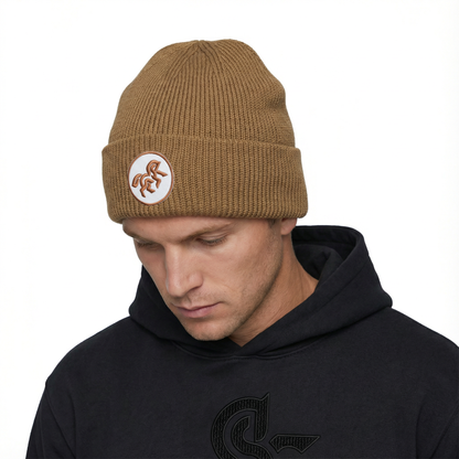 Men's Beanie Beige