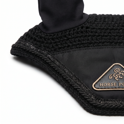 Crochet Fly Veil Black