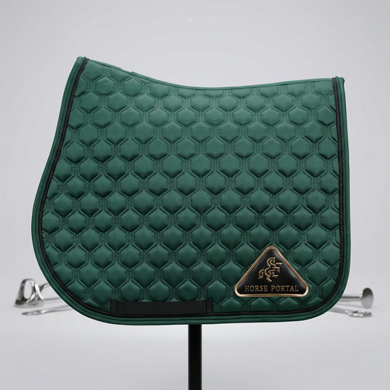 Jumping Saddle Pad Green