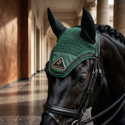 Crochet Fly Veil Green