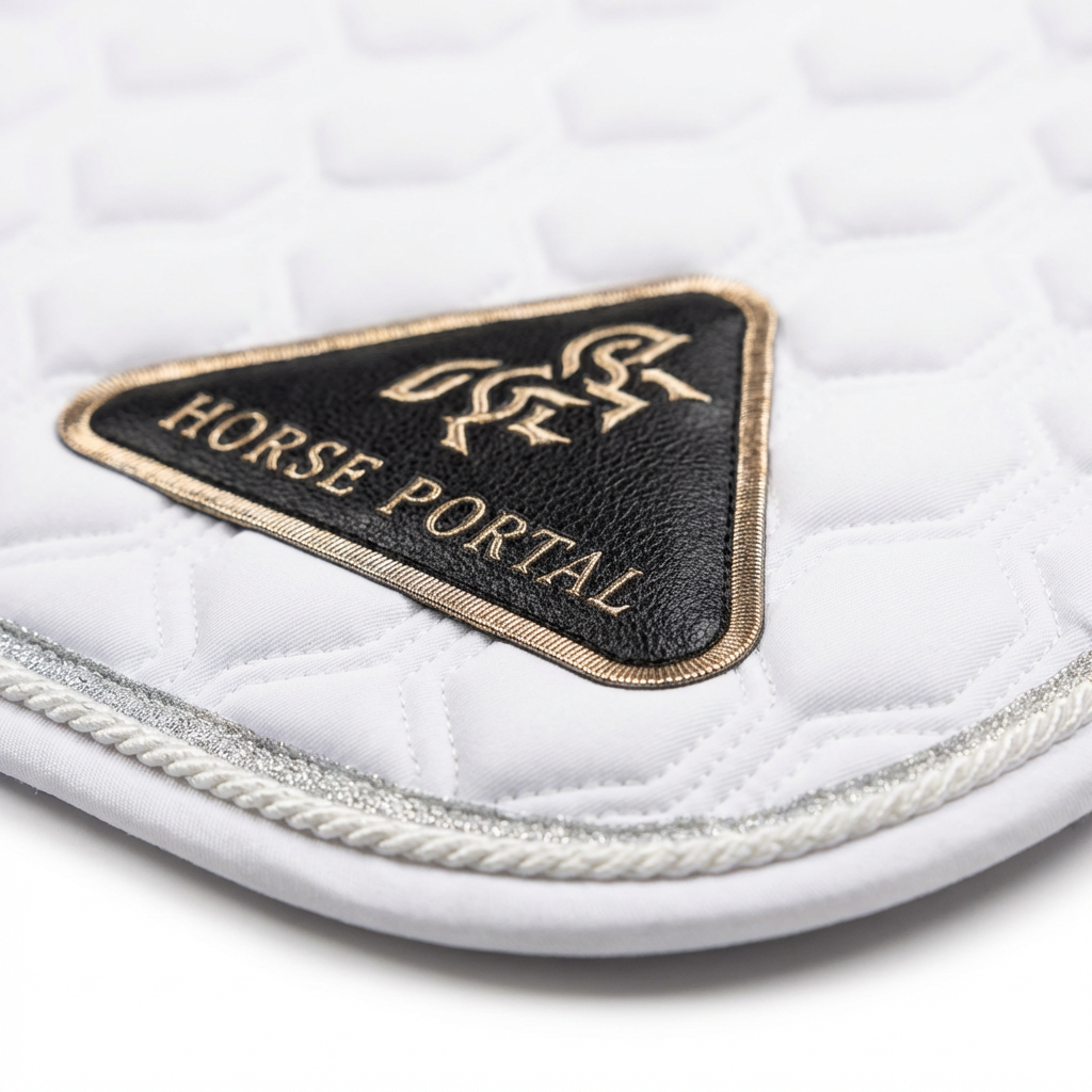 Dressage Saddle Pad White