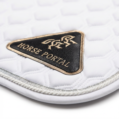 Dressage Saddle Pad White