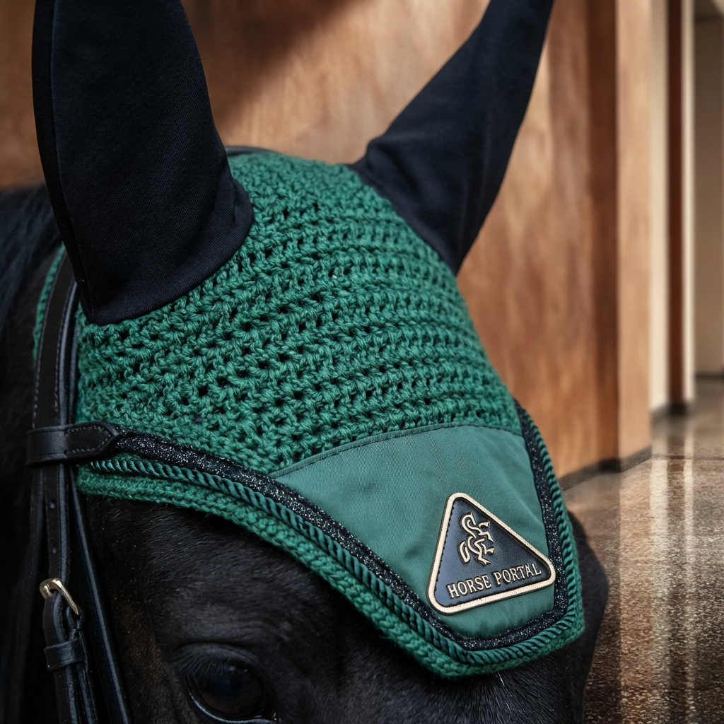 Crochet Fly Veil Green