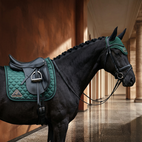 Crochet Fly Veil Green