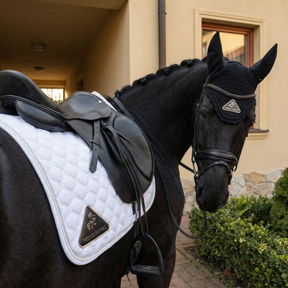 Dressage Saddle Pad White