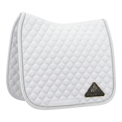 Dressage Saddle Pad White