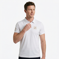 Men's White Polo T-shirt Comptetion