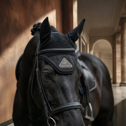 Crochet Fly Veil Black