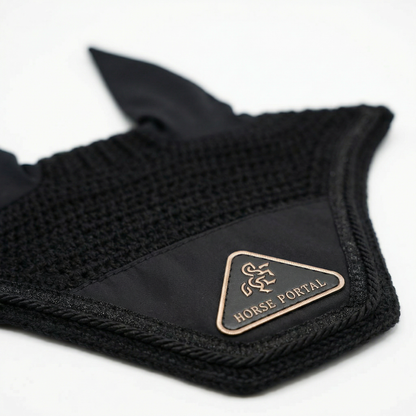 Crochet Fly Veil Black